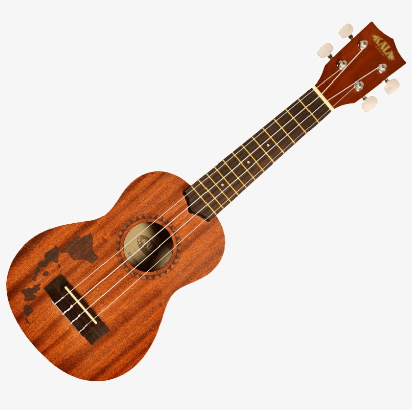 Kala Ka 15s H1 Satin Mahogany Soprano Ukulele With - Kala Ka-15s-h1 Satin Mahogany Hawaiian Island Soprano, transparent png download