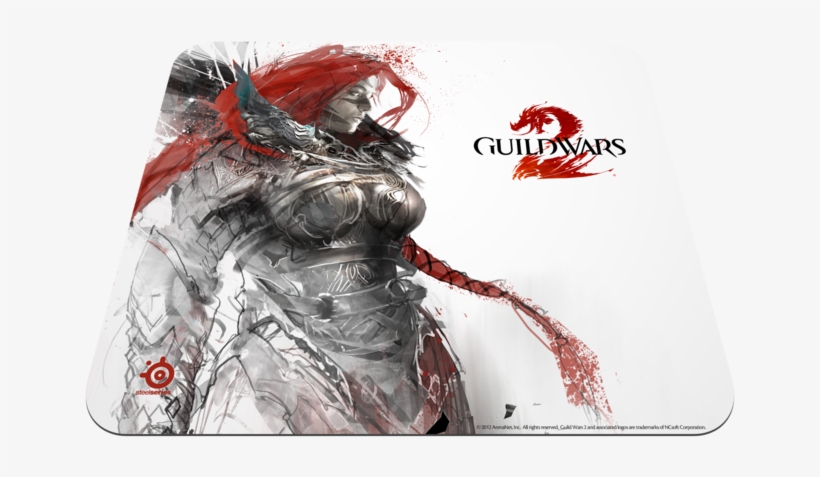 Lightbox Moreview - Steelseries Qck Guild Wars 2 Eir Edition, transparent png download