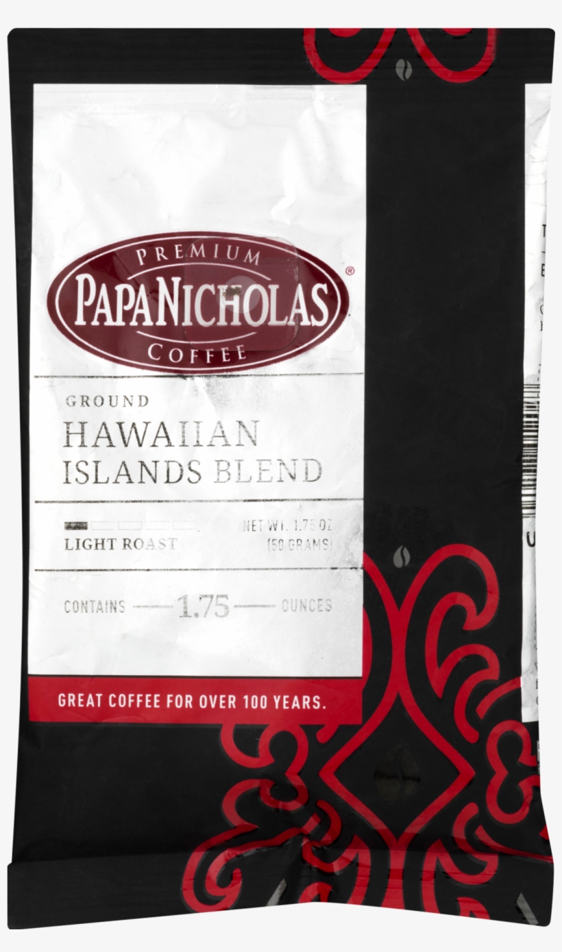 Papanicholas Coffee Hawaiian Island Blend Ground - Papa Nicholas, transparent png download