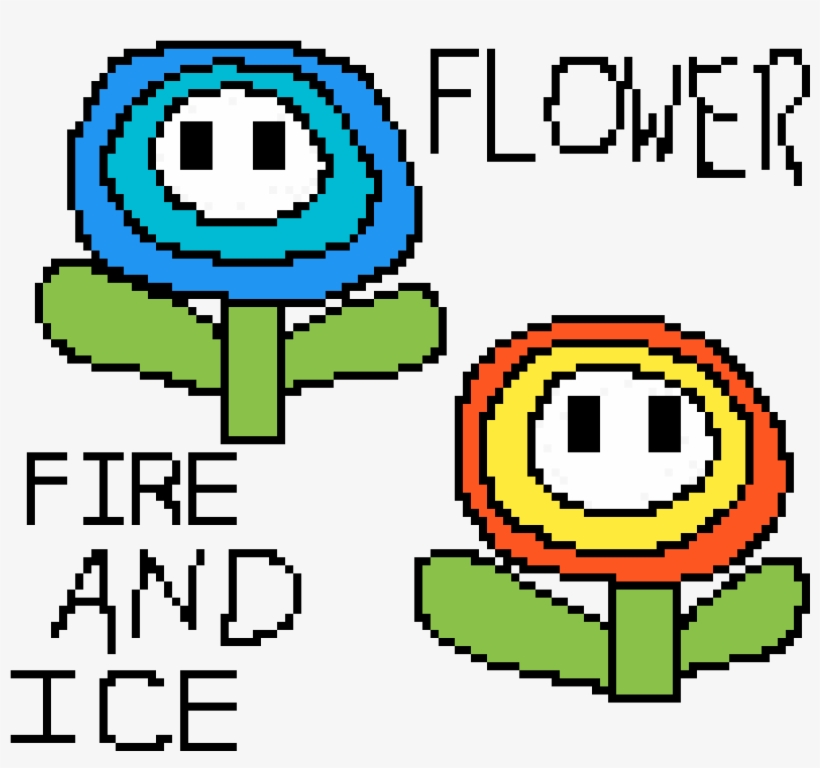 Fire & Ice Flowers - Penis Llama, transparent png download