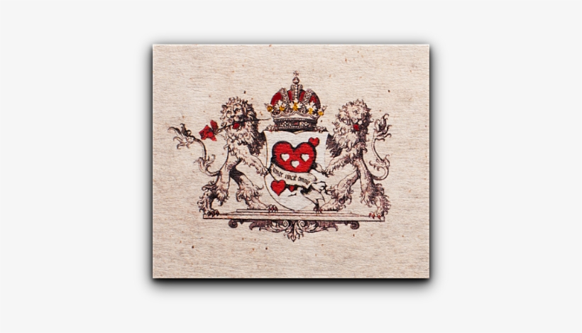 Lion Heart Crest - Stonebriar Crest Hurricane Candle Holder Large, transparent png download