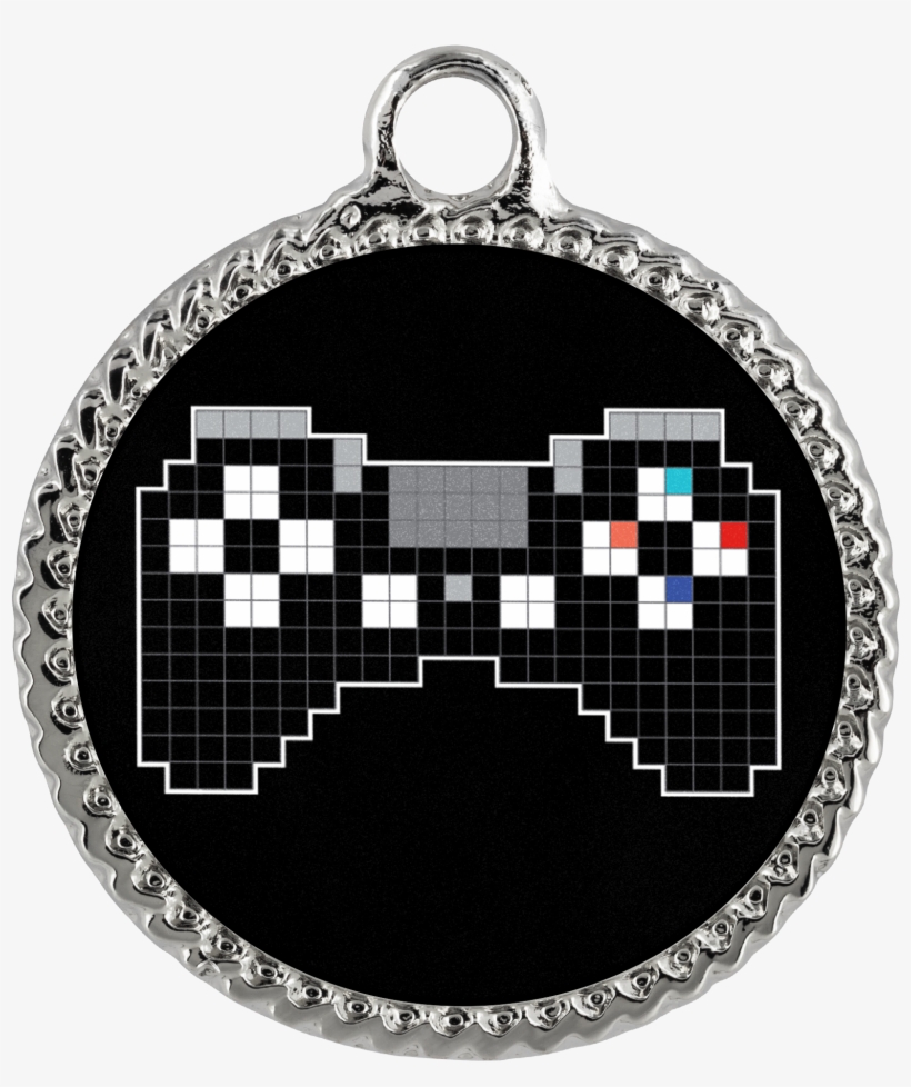 Pixel Art Playstation Gaming Fan Deco Coin Necklace - Necklace, transparent png download