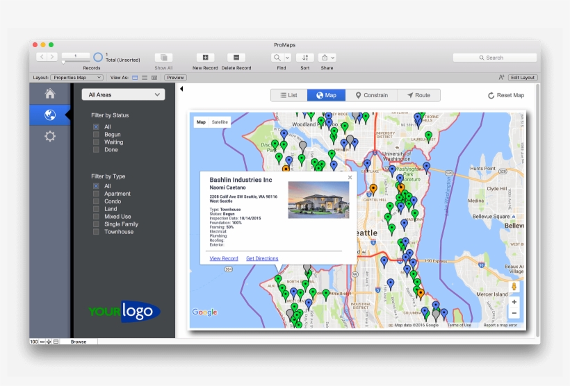 Promapsheromed - Filemaker Shapes, transparent png download