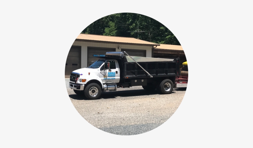 Circle White Truck - Portable Network Graphics, transparent png download