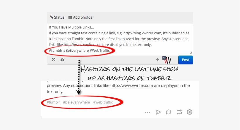 Hashtags On The Last Line Show Up As Hashtags In Your - Show Tags, transparent png download