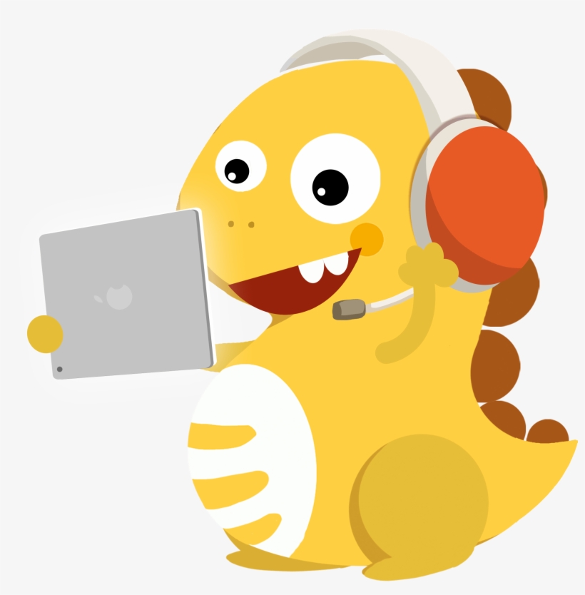 Dino Is Ready To Teach Part Time Teaching Full Time Dino Vipkid Transparent Png 2412x2330 Free Download On Nicepng