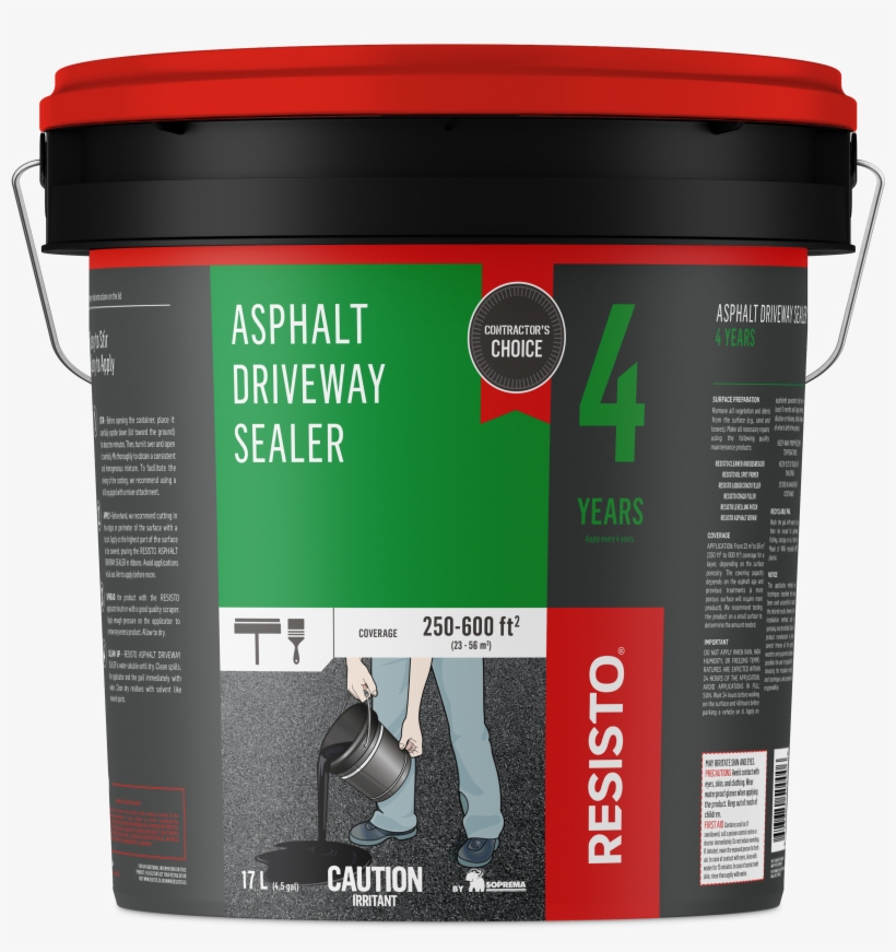 Asphalt Driveway Sealer 4years En, transparent png download