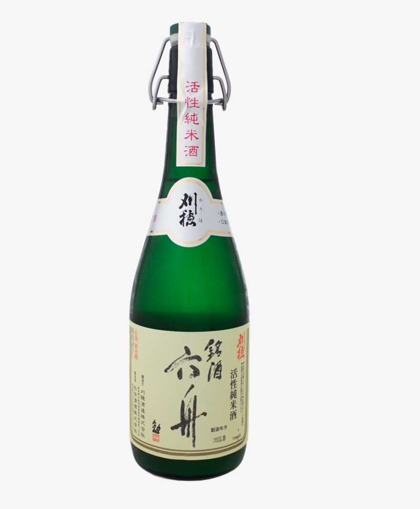Kariho Rokushu Sparkling Sake 720ml - Sake Png, transparent png download