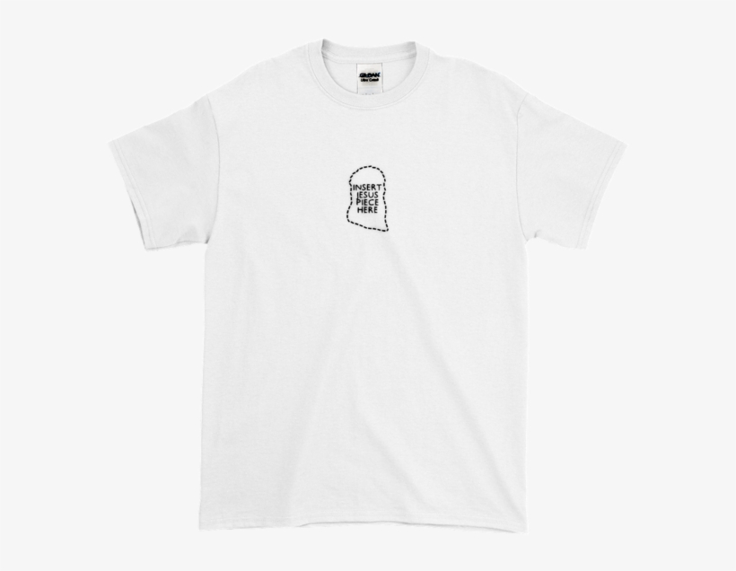 Insert Jesus Piece Here Tee - Wrenbury, transparent png download