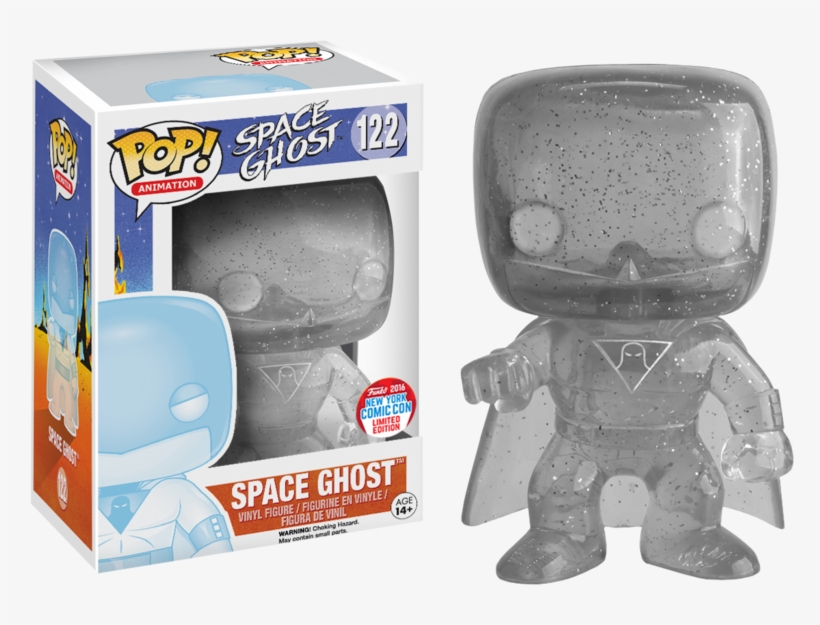 Invisible Space Ghost Nycc 2016 Pop Vinyl Figure - Space Ghost Funko Pop Nycc, transparent png download