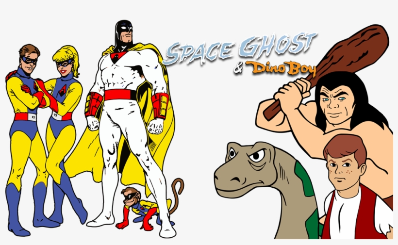 Space Ghost & Dino Boy - Space Ghost, transparent png download
