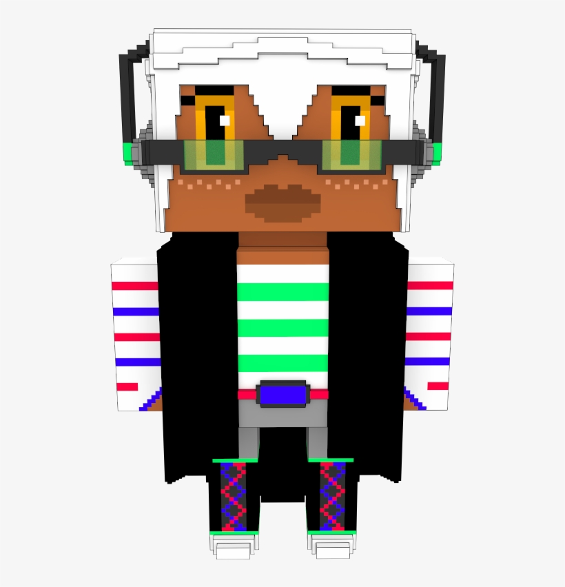 New Voxel Chibi Of Me - Illustration, transparent png download