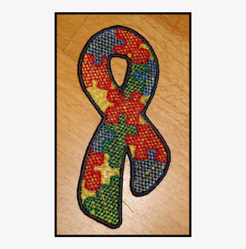 Autism Ribbon Fsl - Illustration, transparent png download