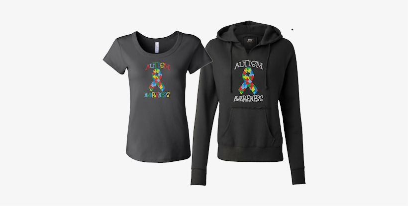 Autism Ribbon Women's Tee And Hoodie - Charlie Sheen Winning Shirt, transparent png download