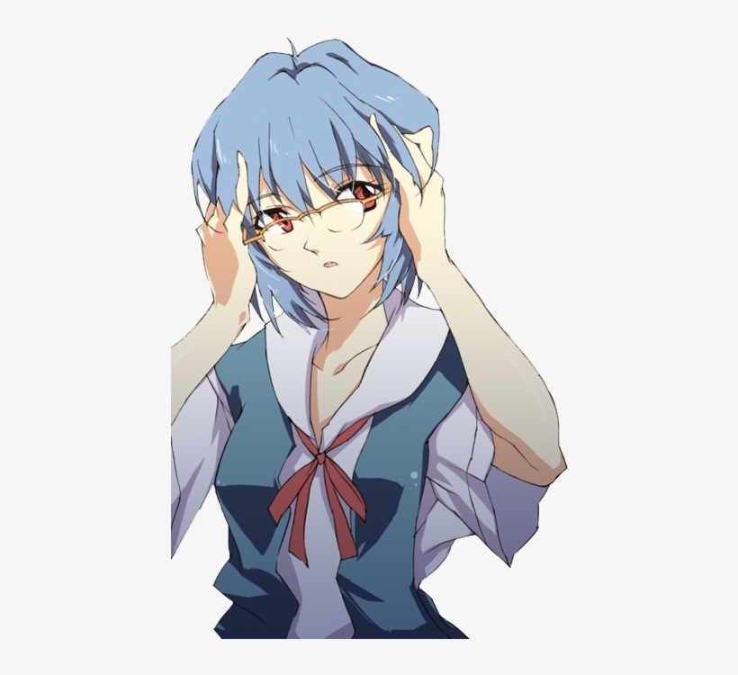 He Gets More Hate Then He Deserves And He Always Gets - End Of Evangelion Rei Ayanami, transparent png download