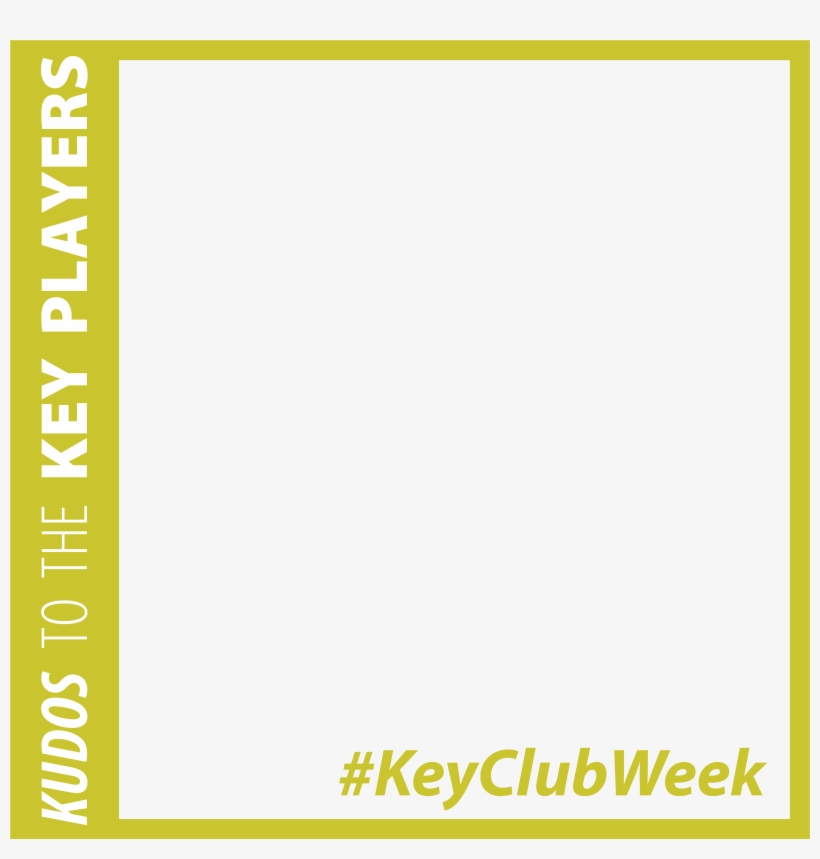 Kudos To The Key Players Overlay - Parallel, transparent png download