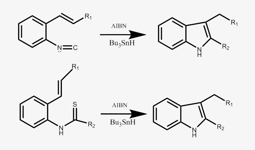 Fukuyama Indole Synthesis Showing Both Potential Starting - Fukuyama Synthesis, transparent png download