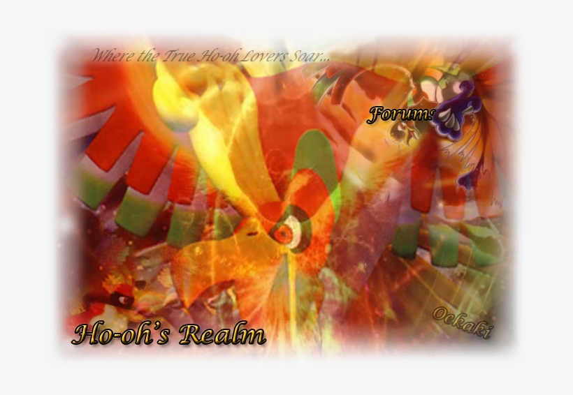 Enter Ho Oh's Realmwhere The True Ho Oh Lovers Soar - Ho Oh Vs Lugia, transparent png download