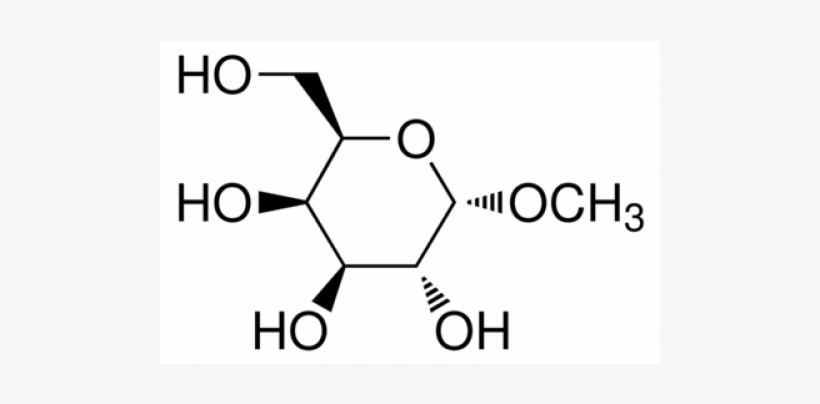 1 O Methyl Alpha D Galactopyranoside - Methyl Bd Glucopyranoside, transparent png download