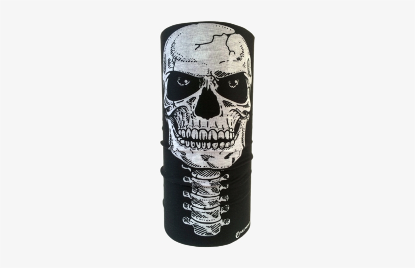 Full Skull - Multi-wear Bike Cycling Balaclava Neck Tube Warmer, transparent png download