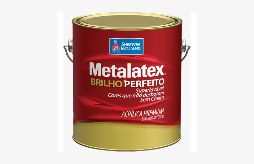 Metalatex Brilho Perfeito 3 6l - Tinta Metalatex Fosco Perfeito, transparent png download