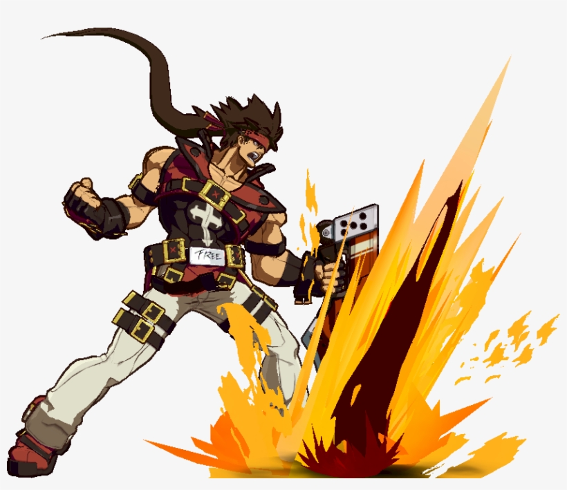 Ggxrd Sol Gunflame - Sol Badguy, transparent png download