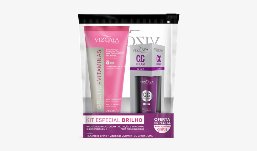 Kit Especial De Brilho - Kit Especial De Brilho 200ml + 70ml, transparent png download