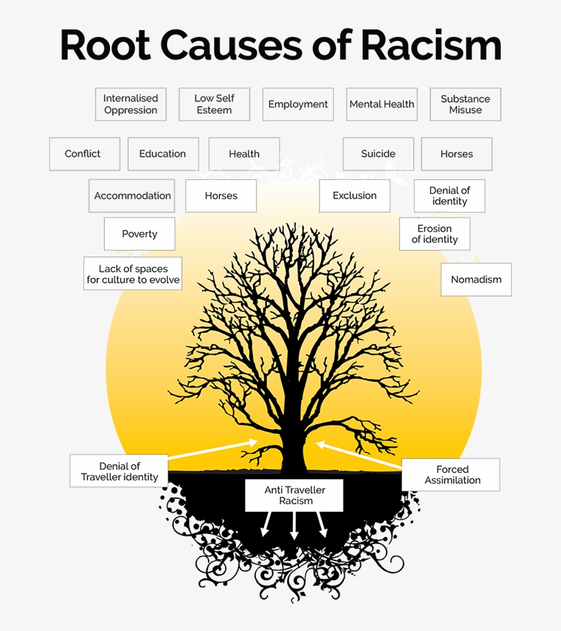 From The 1960s Onwards, Many Travellers, Like Many - Causes Of Racism, transparent png download