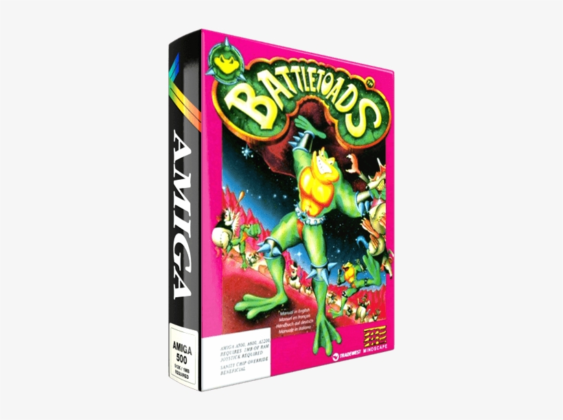 Battletoads - Box - Front Battletoads - Box - 3d - Battletoads Gameboy Color Gbc, transparent png download