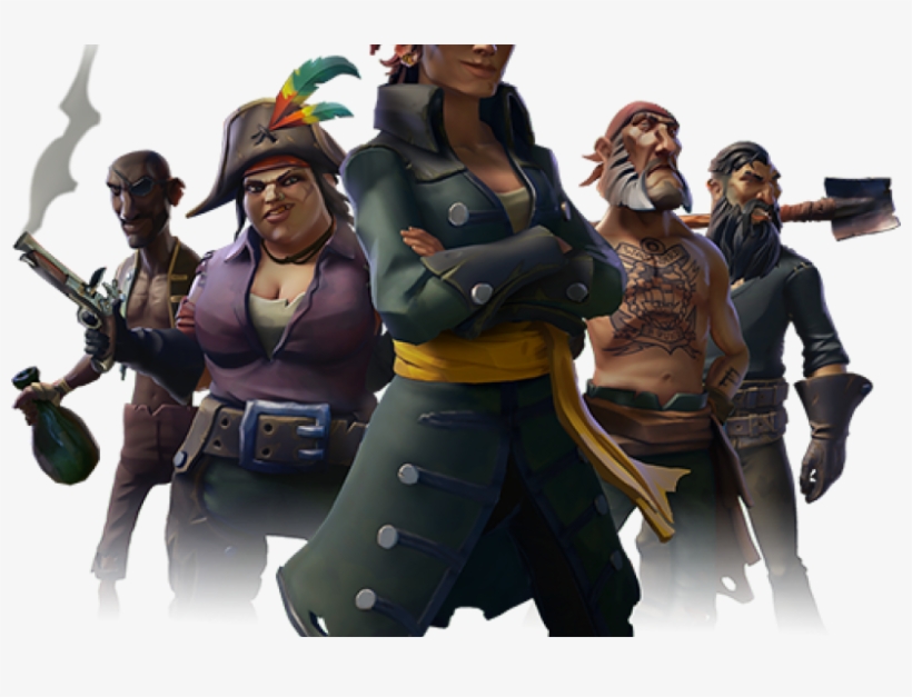 Sea Of Thieves Pirates - Sea Of Thievespng, transparent png download