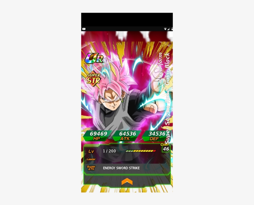 Super Saiyan Rose' Goku Black - Fashion Women/men Anime Dragonball Z 3d Print Casual, transparent png download