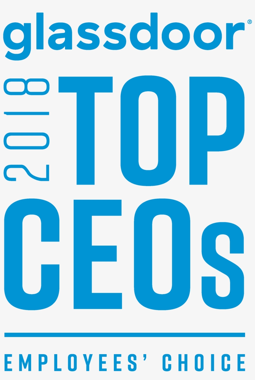 2018 Top Ceos - Glassdoor Top Ceos 2018, transparent png download