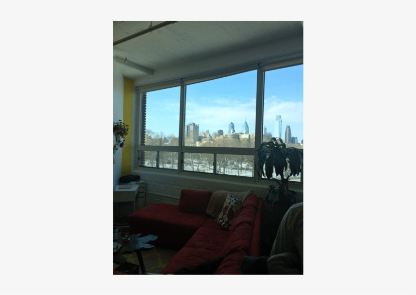 Philadelphia Skyline View From 509 Vine Apartment - Philadelphia, transparent png download