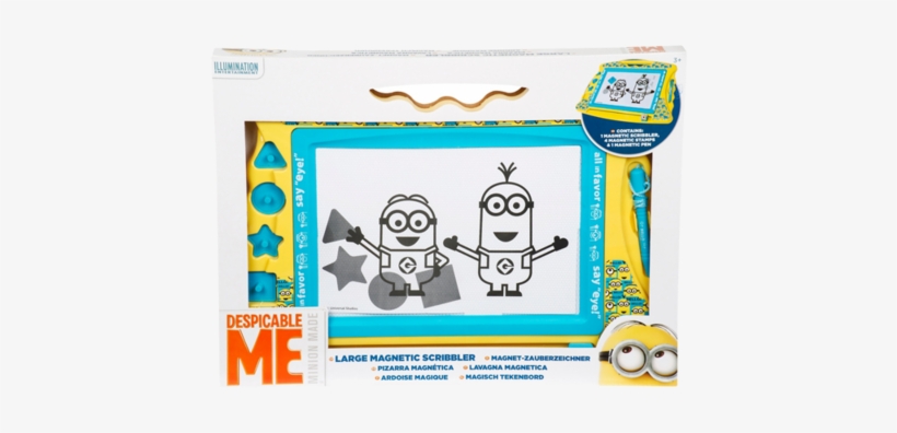 Despicable Me Minions Large Magnetic Scribbler - Minions Large Magnetic Scribbler, transparent png download