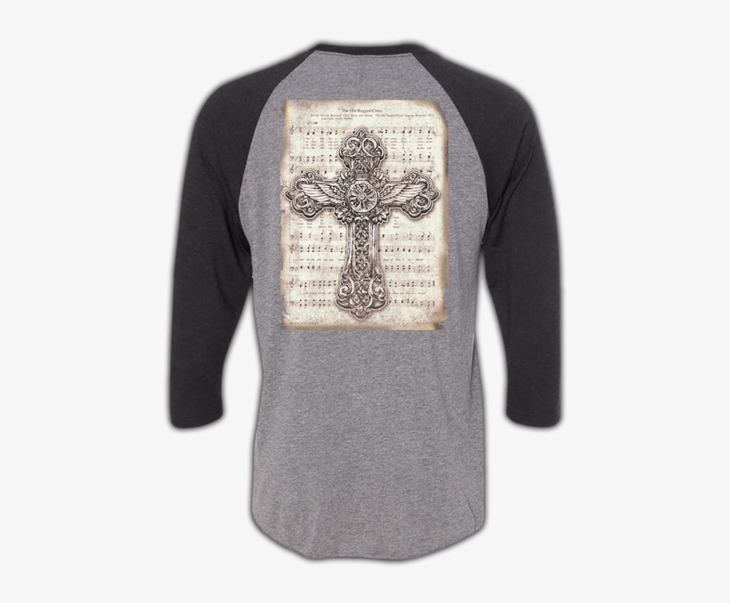 An Actual Rustic Hymnal Page Of "the Old Rugged Cross" - Trends International Celtic Cross 18"x 24" Coloring, transparent png download