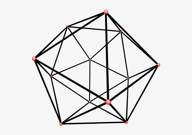 Icosahedron, transparent png download