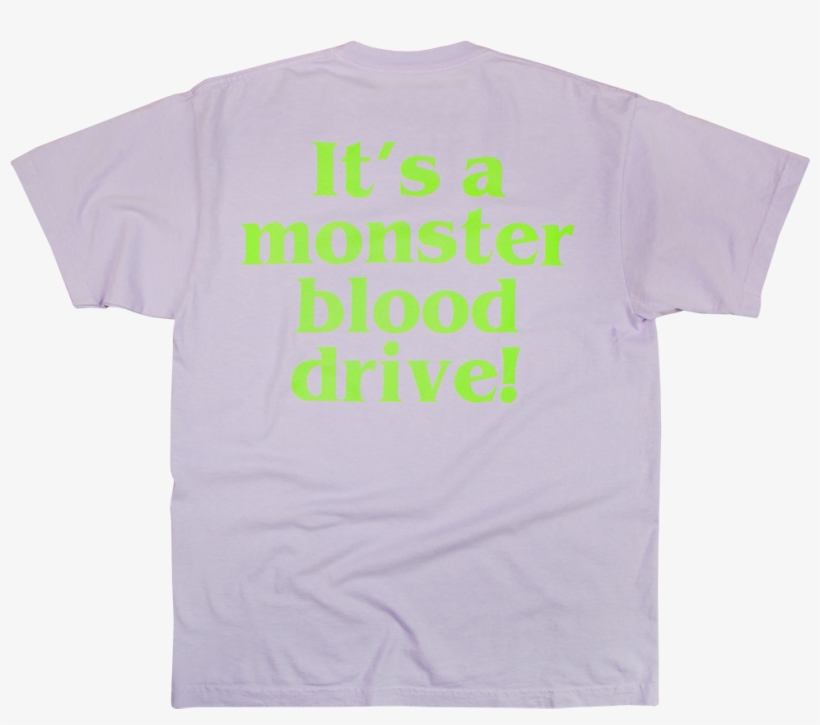 Ss Goosebumps Monster Blood Tee Lavender - Shirt, transparent png download