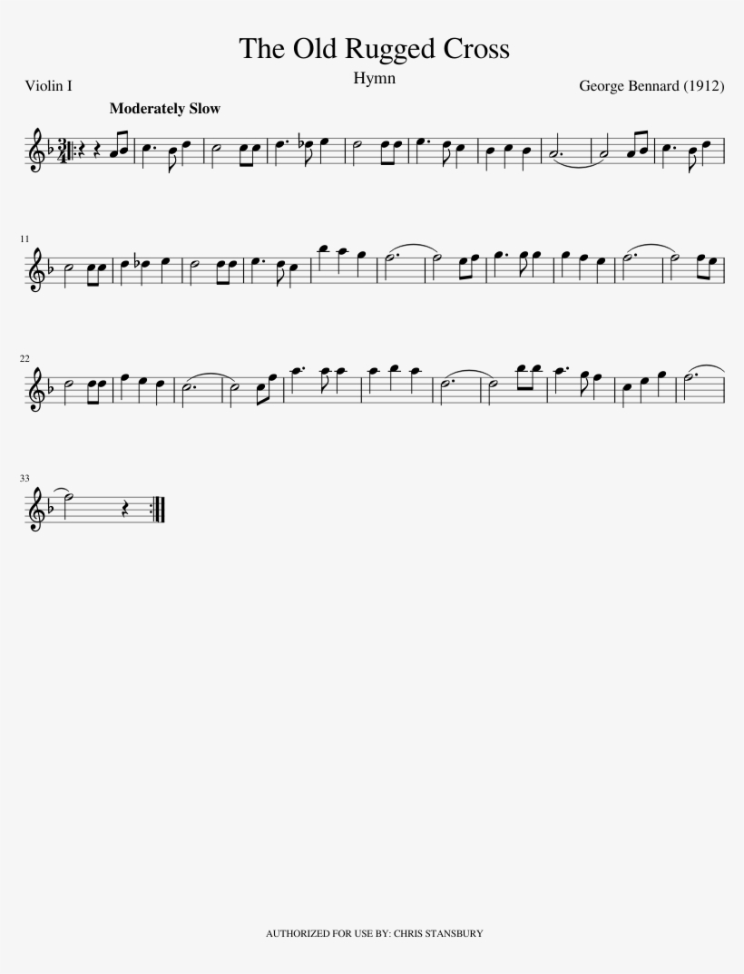 Sheet Music Made By Cdejarnett For Violin - Sheet Music, transparent png download