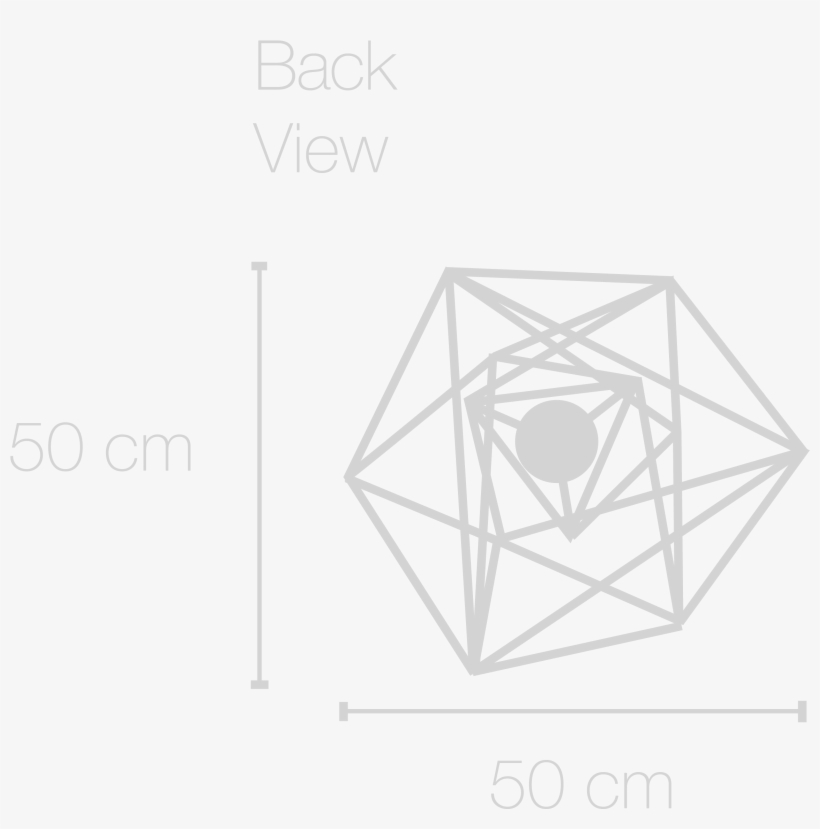 Image Of Twisted Icosahedron - Triangle, transparent png download