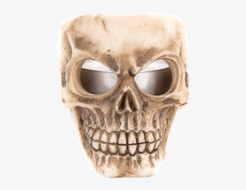 Skull Tealight Candle Holder - Tealight, transparent png download