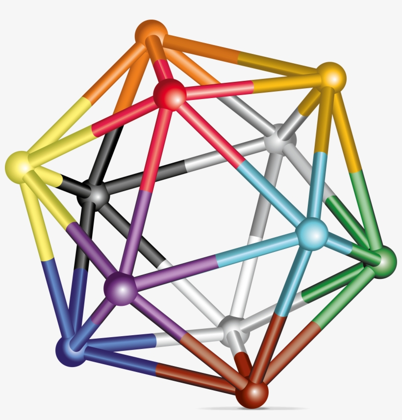 Malik Institute's Icosahedron Graphic, transparent png download