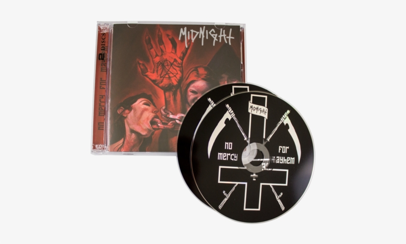 No Mercy For Mayhem 2xcd - Midnight - No Mercy For Mayhem (music Cd), transparent png download