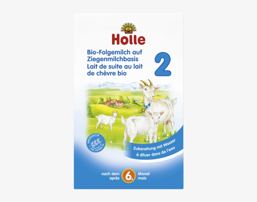 Holle Organic & Biodynamic Goats - Holle Goat Milk Formula Stage 2, transparent png download