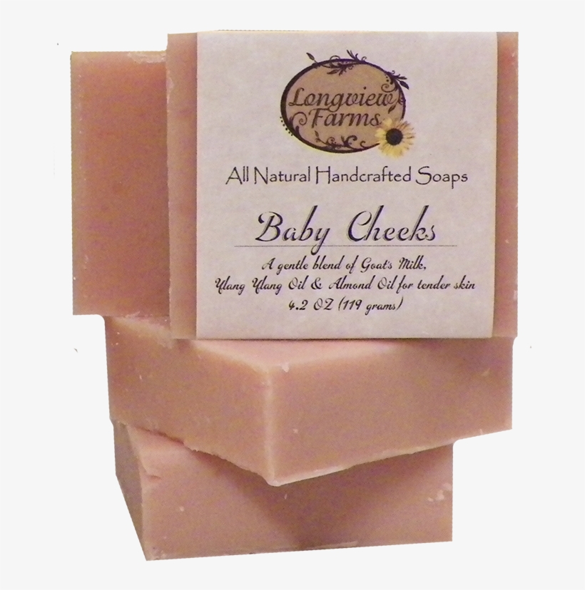 Baby Cheeks - Goat Milk Bar Soap | Handcrafted | Lemongrass &, transparent png download