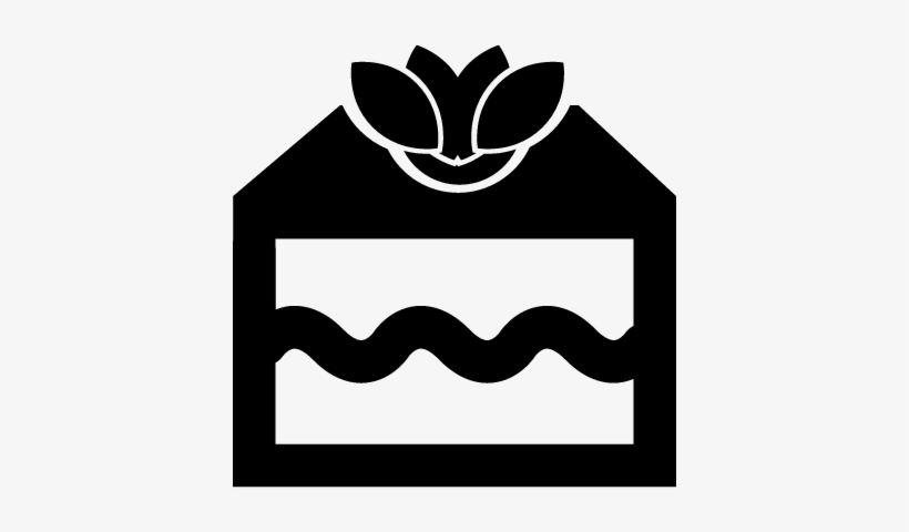 Piece Of Birthday Cake Vector - Torte, transparent png download