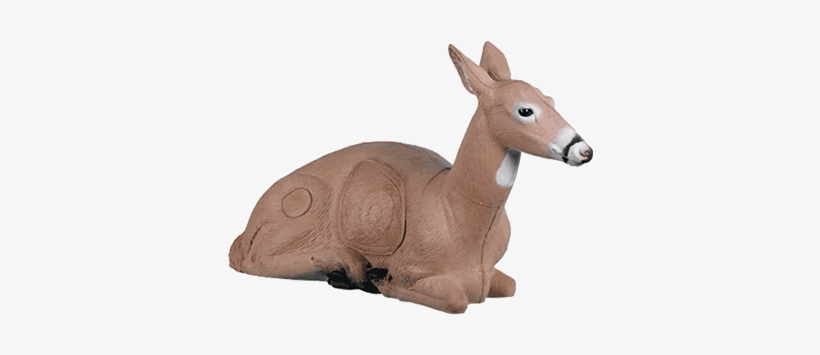 Bedded Doe - Rinehart Bedded Doe Deer 3-d Foam Archery Target Replacement, transparent png download