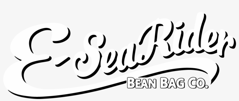 Marine Bean Bag Logo - E-searider Wedge Marine Beanbag, White/beige, Small, transparent png download