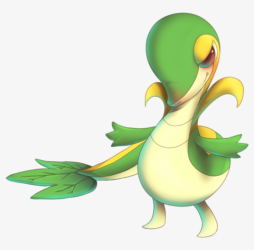That Was Another Grass Type From Kantoand Snivy, I - Pokémon, transparent png download