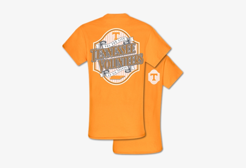 Southern Couture Classic Tennessee Vols Seersucker - Active Shirt, transparent png download