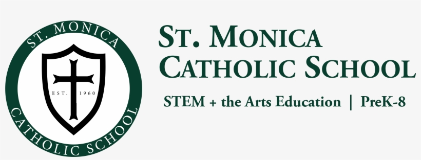 Monica Catholic School Logo Png Transparent - School, transparent png download